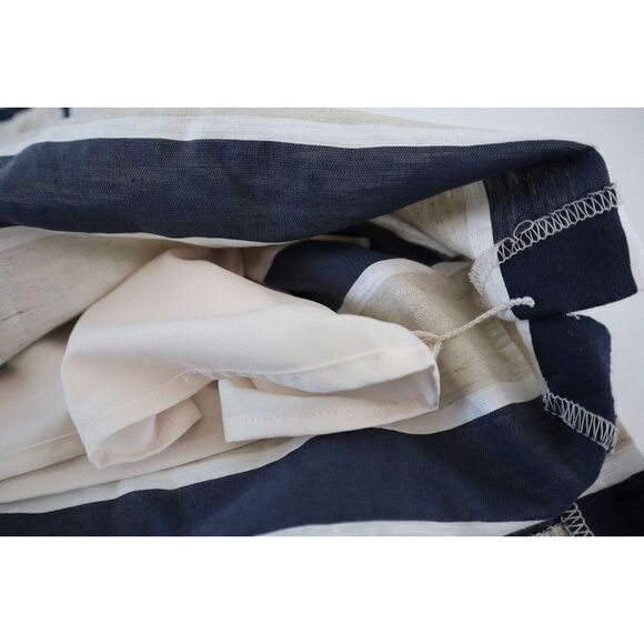 Tommy Hilfiger Women’s Sz 6 (Small) Striped Colorblocked Linen Shift Dress $109+ - Picture 12 of 13